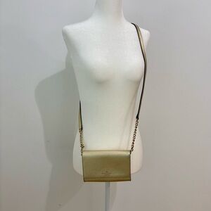 Kate Spade Gold Crossbody Shoulder Bag - Women